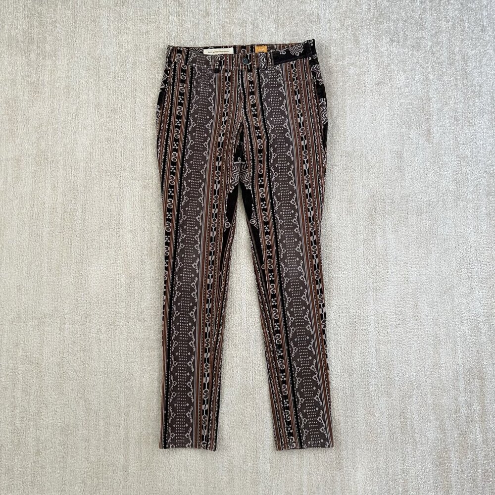 Anthropologie Pilcro Serif Corduroy Boho Pants 26